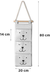 Nukido Függő játékszervező nk-403 nukido - szürke (740320)