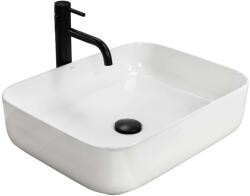  Pultos Mosdókagyló - Hófehér - 51x37 cm