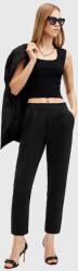 AllSaints nadrág ALEIDA TRI TROUSER női, fekete, közepes derékmagasságú chino, W009QZ - fekete 38