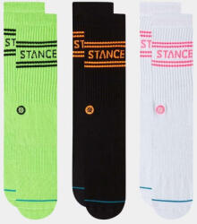  Stance basic 3 pack crew zokni unisex színes s (A556D20SRO-VLT-S)