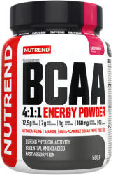 Nutrend BCAA 4: 1: 1 ENERGY Powder 500g Raspberry