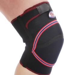 TSM Genunchiera TSM KNEE BANDAGE WITH PAD, LONG, KEVLAR® (ONE PIECE) 35531-schwarz Marime S - weplaybasketball