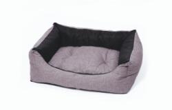 Leopet Culcus pentru caini Leopet Rodi 2 Fete Black/Grey 70x85cm
