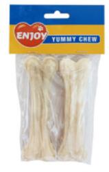 Enjoy Recompensa pentru caini Os Presat Alb Enjoy 3 buc/set KS-17
