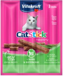 Vitakraft Recompensa pentru pisici Vitakraft cu Pui si Iarba pisicii 18gr