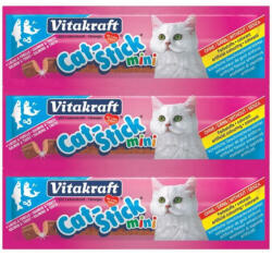 Vitakraft Recompensa pentru pisici Vitakraft Cat Stick Somon/Pastrav 18G
