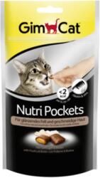  Recompense pentru pisici GimPet Nutri Pockets cu pui si biotina 60 g