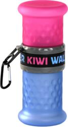  Recipient pentru apa/hrana Kiwi Walker 2in1 Pink Blue 750ml/500ml