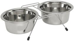 Nobby Castron dublu din inox cu suport pentru caini Nobby 800ml
