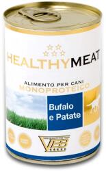 Healthy MEAT BIVALY 95% monoproteines paté, konzerv burgonyával, felnőtt kutyáknak, 400g