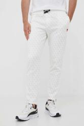 GUESS melegítőnadrág KORBIN fehér, mintás, Z2BB05 FL04Q - fehér XXL