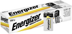 Energizer Industrial R9 6LR61 6F22 9V Alkáli Elemek 12 db (ENEBAT1325)