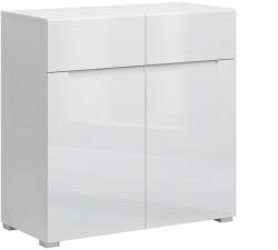 TEMPO KONDELA JOLK fehér mdf komód 90 cm