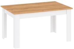 TEMPO KONDELA LANZETTE fehér mdf étkezőasztal 180cm
