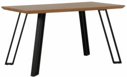 TEMPO KONDELA PEDAL fekete mdf étkezőasztal 140cm