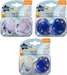 Tommee Tippee játszócumi Moda 2db 6-18hó Midnight Jungle - babymax