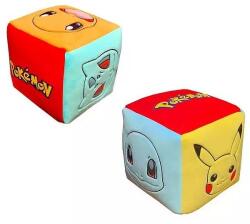  Pokemon párna 25 cm-es kocka - Team (POK-505SQR)