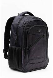 budmil iskolatáska, hátizsák laptoptartóval - Sötétszürke mintás (10110263-001243-0000) - gigajatek