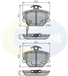 COMLINE set placute frana, frana disc COMLINE - centralcar - 81,68 RON