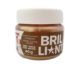 La Pavoni Colorant Alimentar Liposolubil Pudra Auriu fara E171, 40 g (M01SB)