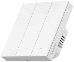 SONOFF M5 Matter 3 áramkörös, okos villanykapcsoló, fehér (M5-3C-86W) (SON-KAP-M53C86W) - otthonokosabban