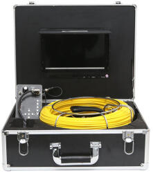 iUni Camera Inspectie video canalizare, 40m, iUni ICT7, Monitor 10 inch, Inregistrare video (517778)