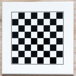 Italfama Fekete-fehér fa sakktábla (lakkozott)