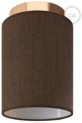 Creative-Cables Fermaluce Metal Cylinder Lámpaernyővel, Ø 15cm h18cm, fém bevonatú fali vagy mennyezeti lámpa (APM3RACAMAR)