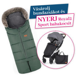 Petite & Mars Bundazsák Arctic 4in1 Veritable Khaki 3 Éves Korig (110x48cm)