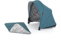 Petite&Mars Royal2 Ocean Blue Napfénytető és Övvédő Babakocsihoz