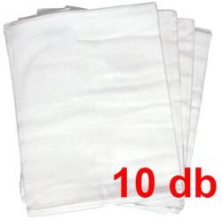 Lengyel Textilpelenka Tetra típusú fehér 70 * 80 cm (10 db/cs) - babyboxstore