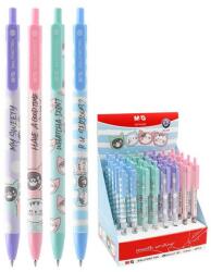 M&G Cicás golyóstoll 0, 5 - többféle - So many Cats Pastel (AD-ABP464R8)