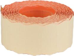  Árazószalag, 25x16 mm, visszaszedhető ragasztóval, pasztell narancssárga (5998377101770) - fodicoaruhaz