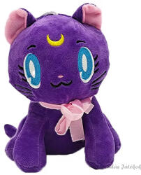 Waslary Sailor Moon lila luna cica plüss 20 cm