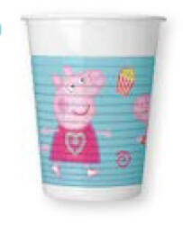 Procos Peppa Pig Messy Play, Peppa malac műanyag pohár 8 db-os 200 ml PNN94244 (PNN94244)