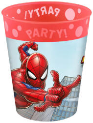 Procos Pókember Crime Fighter micro prémium műanyag pohár szett 4 db-os 250 ml PNN96778 (PNN96778)