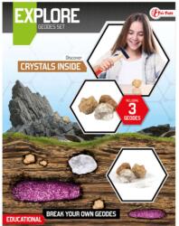 Magic Toys Explore știință și descoperire: Set arheolog geode (35905A)