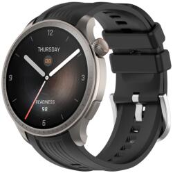  SILICONE Cserélhető szíj Amazfit Balance fekete színhez