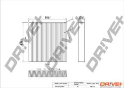 Dr! ve+ Filtru, aer habitaclu Dr! ve+ DP1110.12. 0077 (DP1110.12.0077)