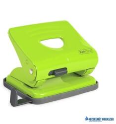 Rapesco Lyukasztó, kétlyukú, 25 lap, fém, RAPESCO "825", zöld (IR1361) - kecskemetirodaszer