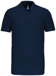 Kariban Férfi galléros piké sztreccs póló, Kariban KA239, Navy-2XL (ka239nv-2xl)
