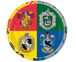 Decorata Party Papírtányér 23cm 8db Harry Potter (LUFI654832)