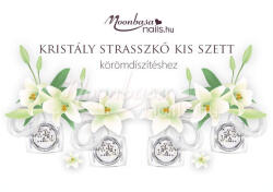 MoonbasaNails Kristály strasszkő kis szett