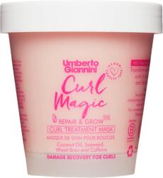 Umberto Giannini Masca pentru repararea si cresterea parului cret si ondulat Umberto Giannini Curl Magic Repair & Grow Curl Treatment Mask 210 ml (57262)