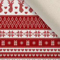 Takoy Ruházati stretch bársony Norvég karácsony piros