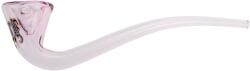 Black Leaf Pipa sticla Gandalf Pyrex roz cu kick hole19cm