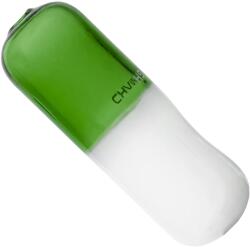 Champ HIGH Pipa sticla design Pill verde 10cm