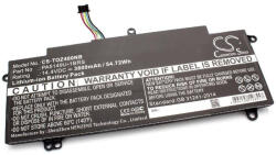 VHBW Notebook akkumulátor Toshiba PA5194U-1BRS - 3800 mAh 14, 4 V Li-Ion, fekete (800115698)
