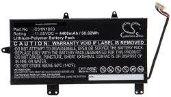 VHBW Notebook akkumulátor Asus C31N1803, 0B200-02980200 - 4400 mAh 11, 55 V Li-polymer (888202855)