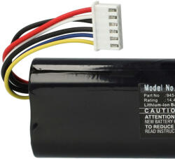 VHBW Akkumulátor Neato 945-0376, 205-0026, 205-0023, 205-0022, 205-0021 típusokhoz - 5200 mAh, 14, 4 V, Li-Ion (889001794)